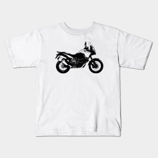 1290 Super Adventure Bike Sketch Art Kids T-Shirt